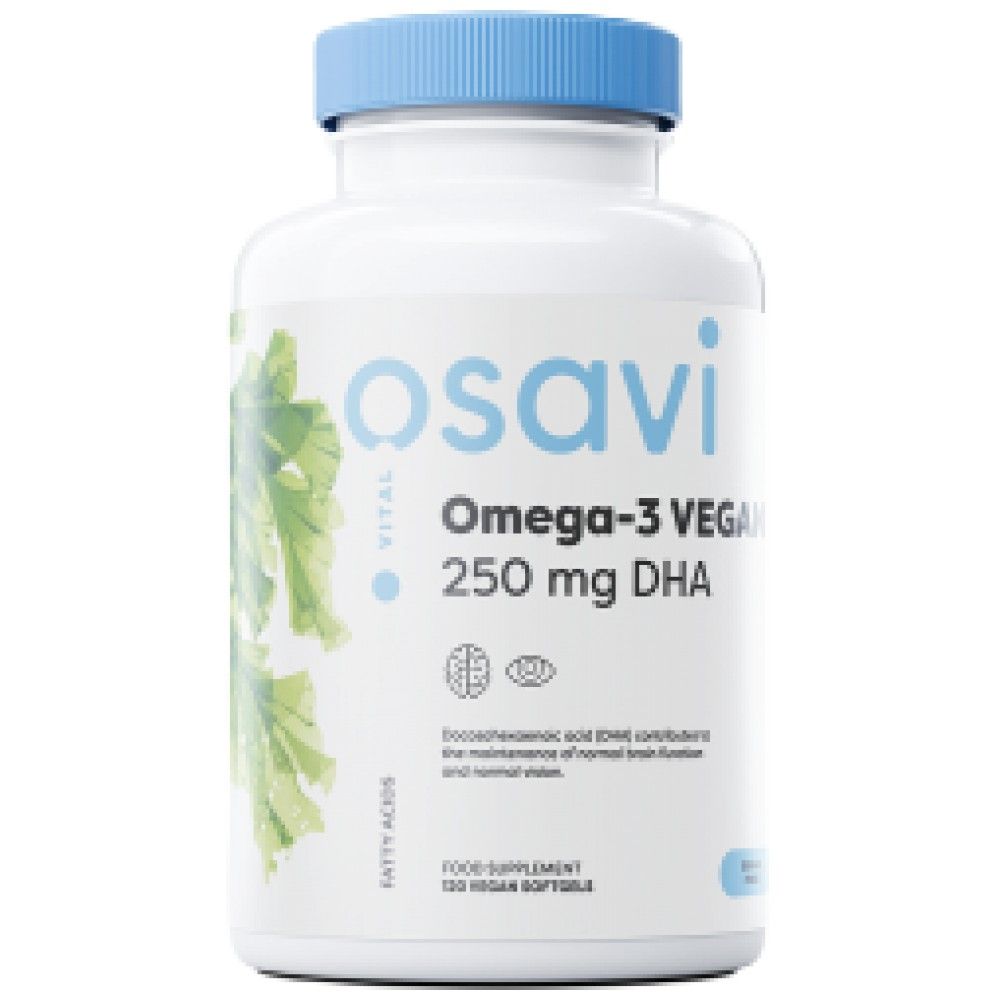 Omega-3 vegan | 250 mg DHA - 120 Softgels
