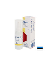 Vitamini K2 (20 µg) + D3 (800 IU) - Zdravlje srca i kostiju, Snažan imunitet, Sprej za usta, 30 ml, 200 raspršivanja