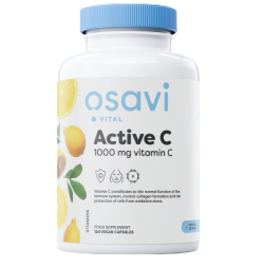 Aktivni C 1000 mg | Pureway -C® s citrusnim bioflavonoidima i acerola - 120 kapsula