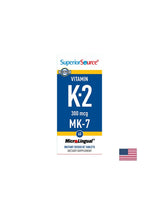 Kosti i kardiovaskularni sustav - Vitamin K2 (MK-7), 300 µg x 60 sublingvalnih tableta