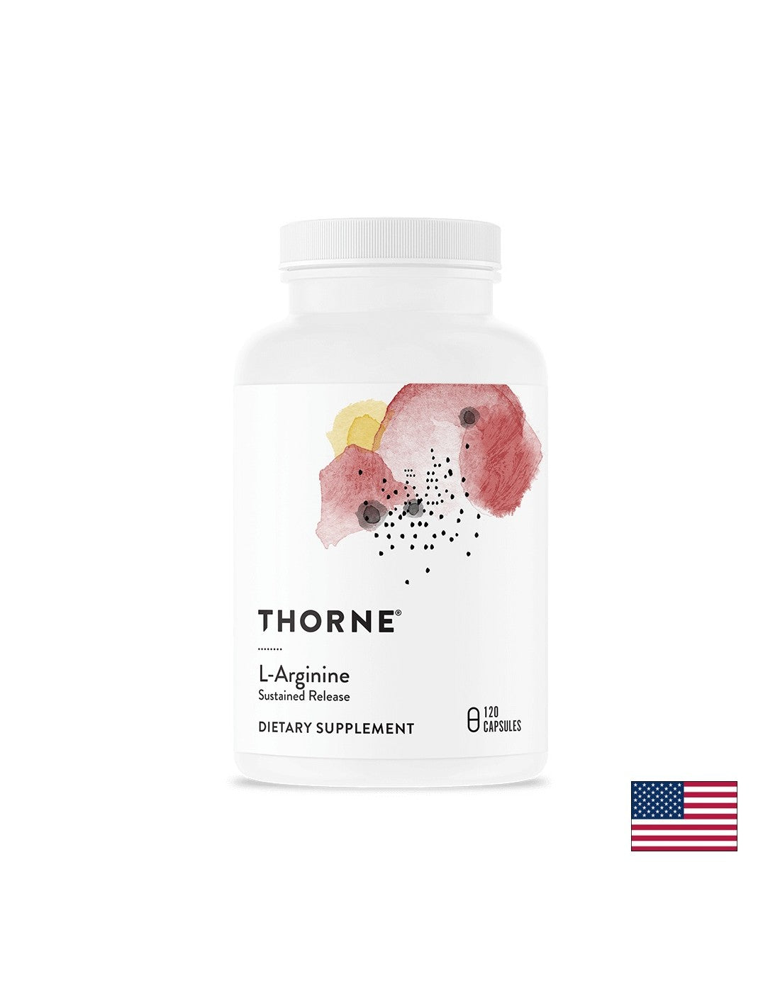 Energija i mišićna masa - L-arginin, 2 g x 120 <tc>Thorne</tc> Kapsule s odgođenim oslobađanjem
