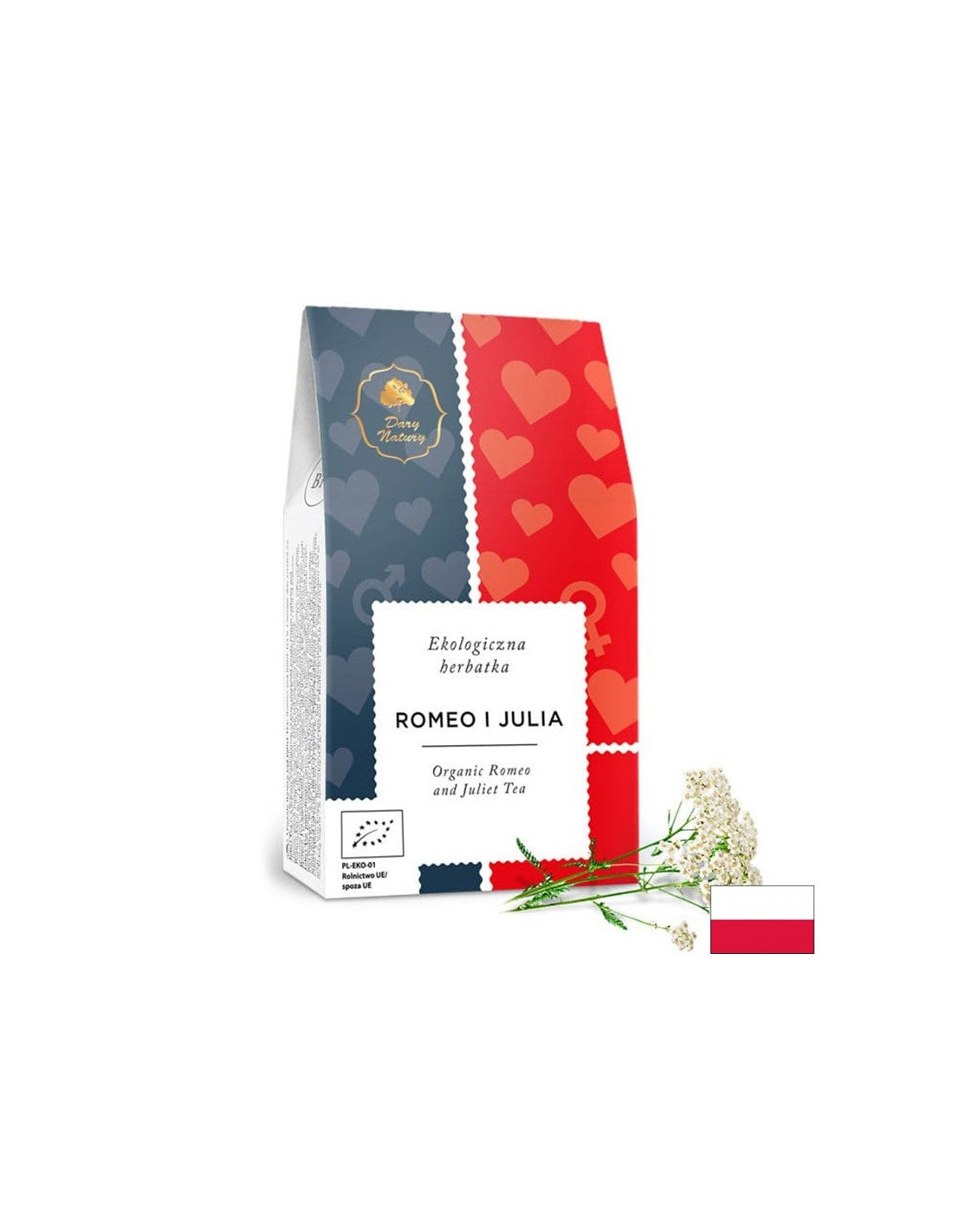 Čaj Romeo i Julija Bio, 2 x 20 g <tc>Dary Natury</tc>