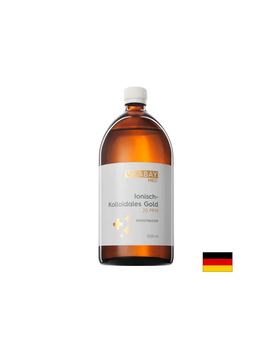 Antiaging - Koloidno zlato 20 PPM (visoko koncentrirano), 1000 ml