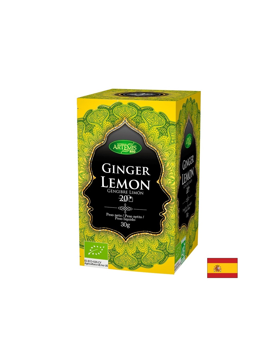 Čaj s đumbirom i limunom BIO, 20 filter vrećica