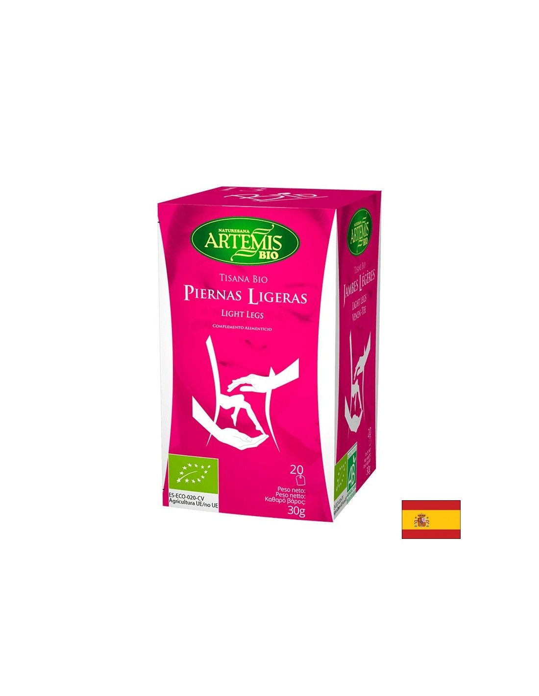 Čaj za dobru cirkulaciju Bio, 20 filter vrećica Herbes del Moli
