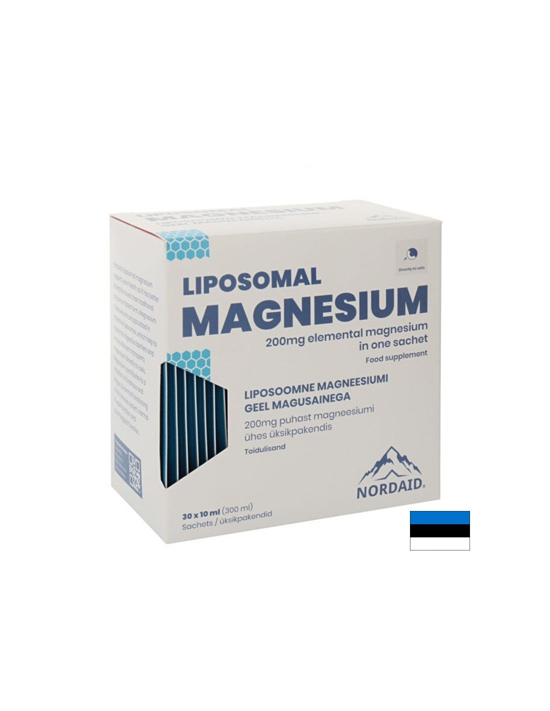 Mišićni i živčani sustav - Liposomalni magnezij (citrat, malat), 200 mg oralna otopina s okusom manga/30 vrećica x 10 ml <tc>Nordaid</tc>