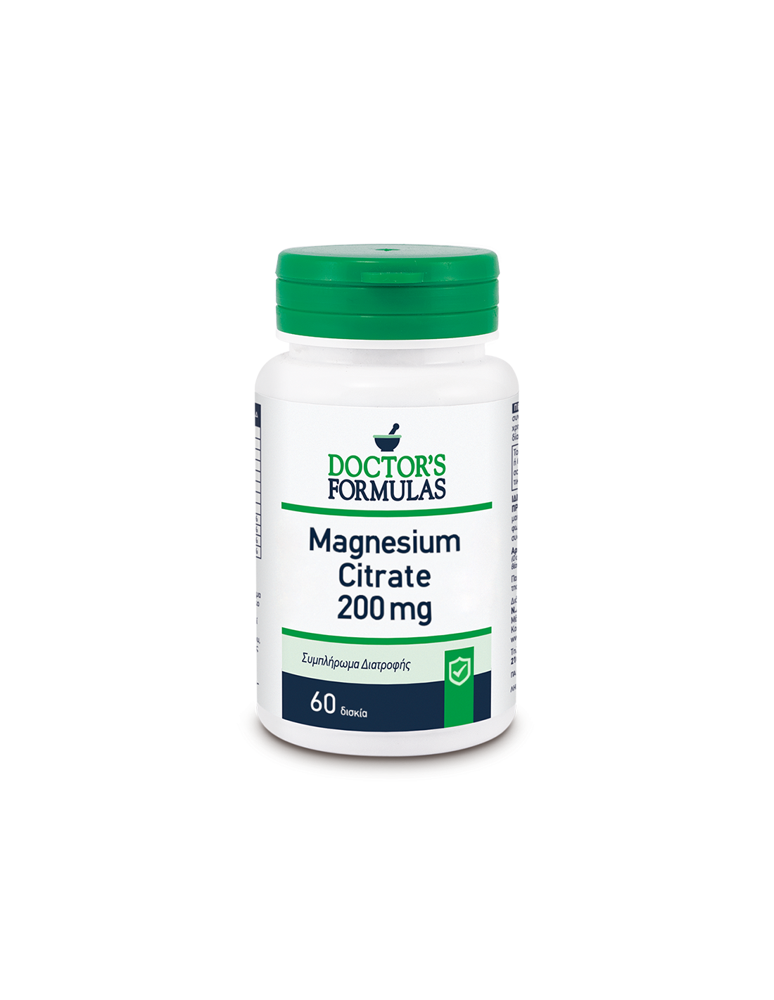 Magnezij (citrat), 200 mg - Magnezij citrat, 60 tableta Doctor's Formulas