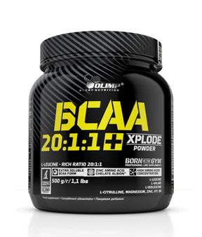 BCAA 20:1:1 - 0.500 kg - Nutra Best Europe