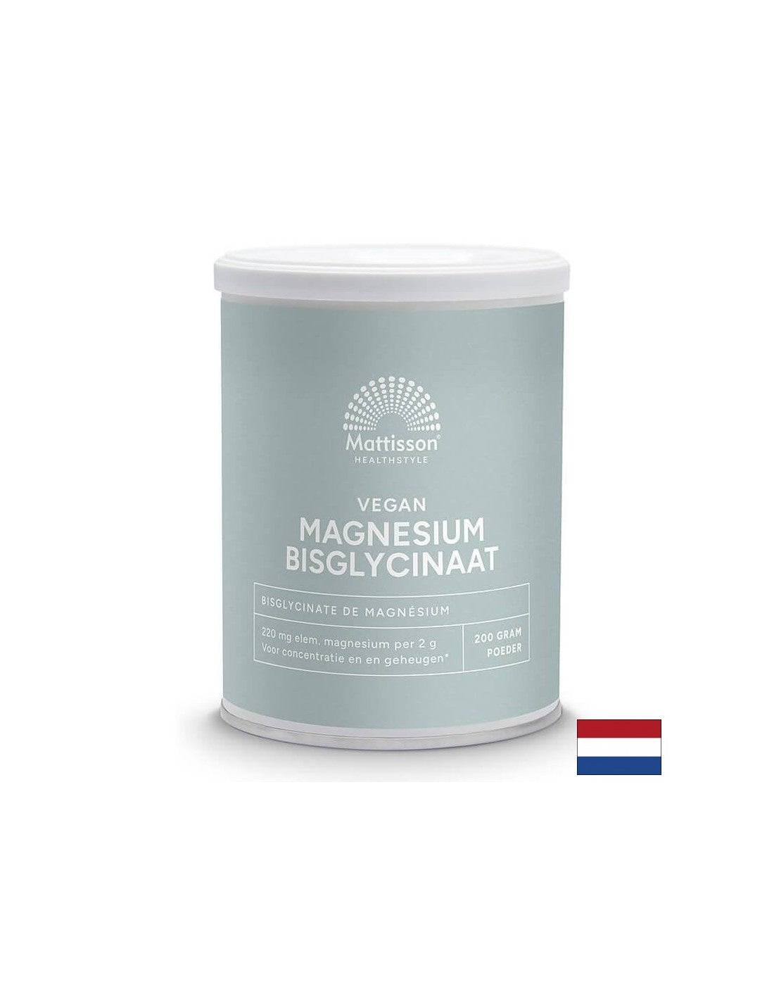 Mišićni, srčani i živčani sustav - magnezij (bisglicinat) veganski, 220 mg x 250 g u prahu