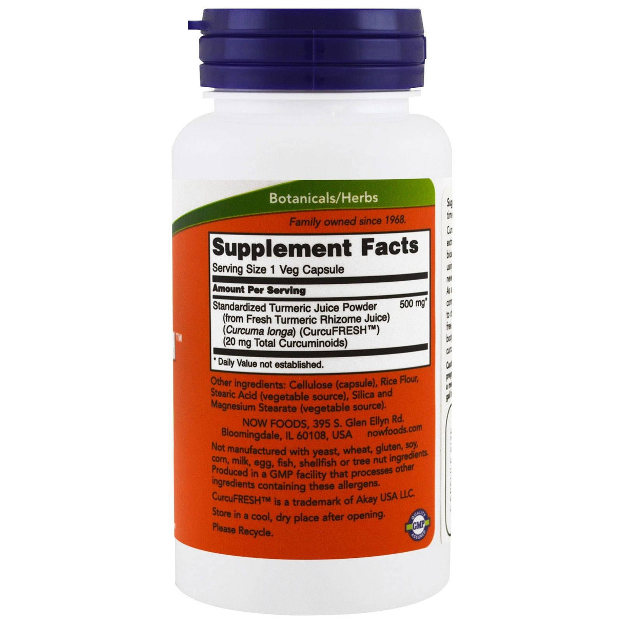 Curcumin / Curcufresh - 60 kapsula