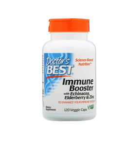Immune Booster | With Echinacea, Elderberry Extract and Zinc - 120 capsules - Nutra Best Europe