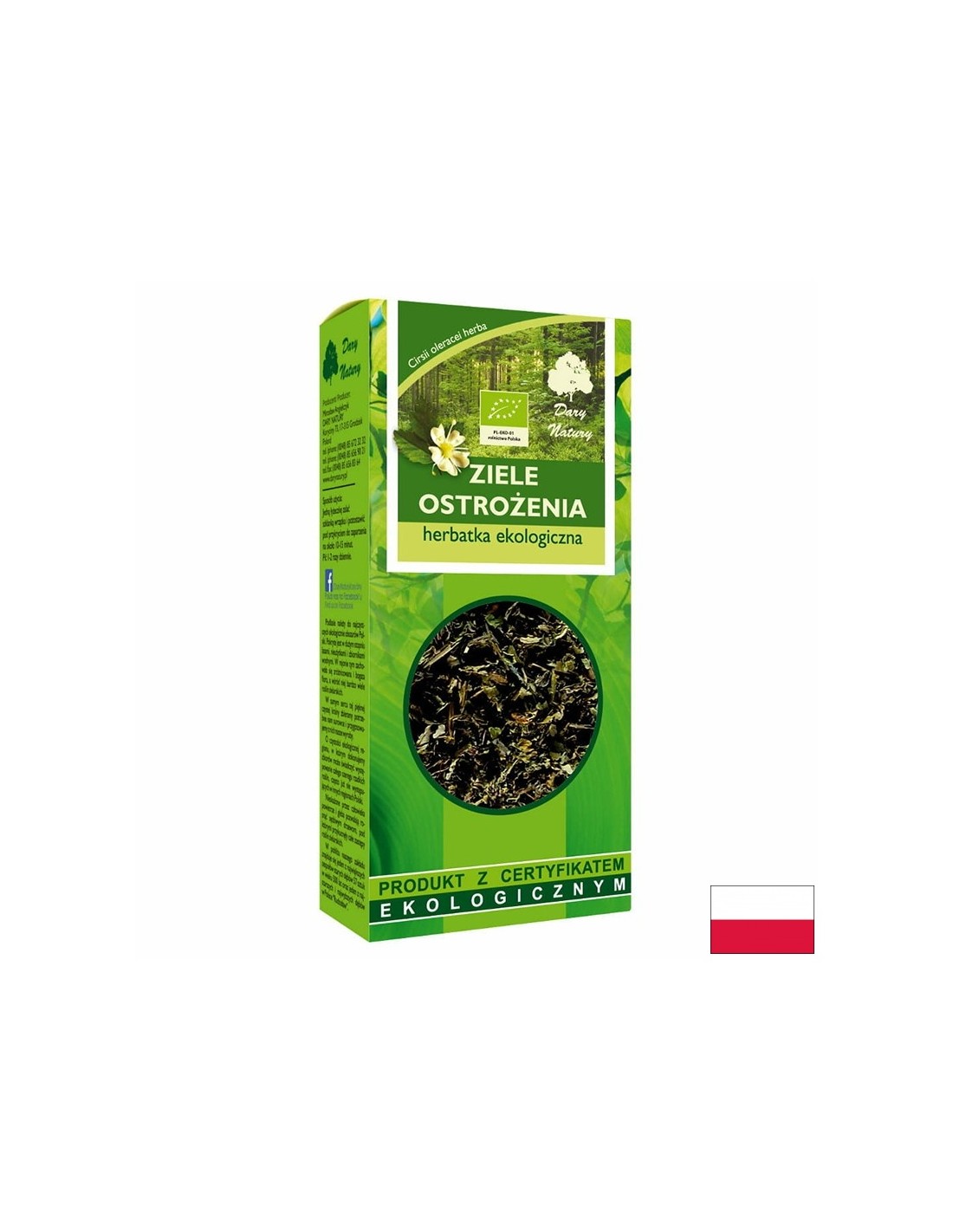 Organski čaj od puzavog čička, 25 g <tc>Dary Natury</tc>