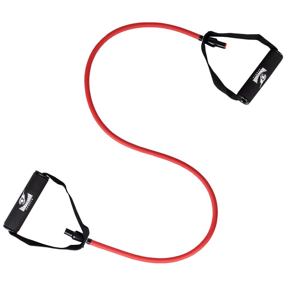 Fitness Traka s hvataljkama - 25 kg (crvena)/ Fitness Traka s hvataljkama - 25 kg