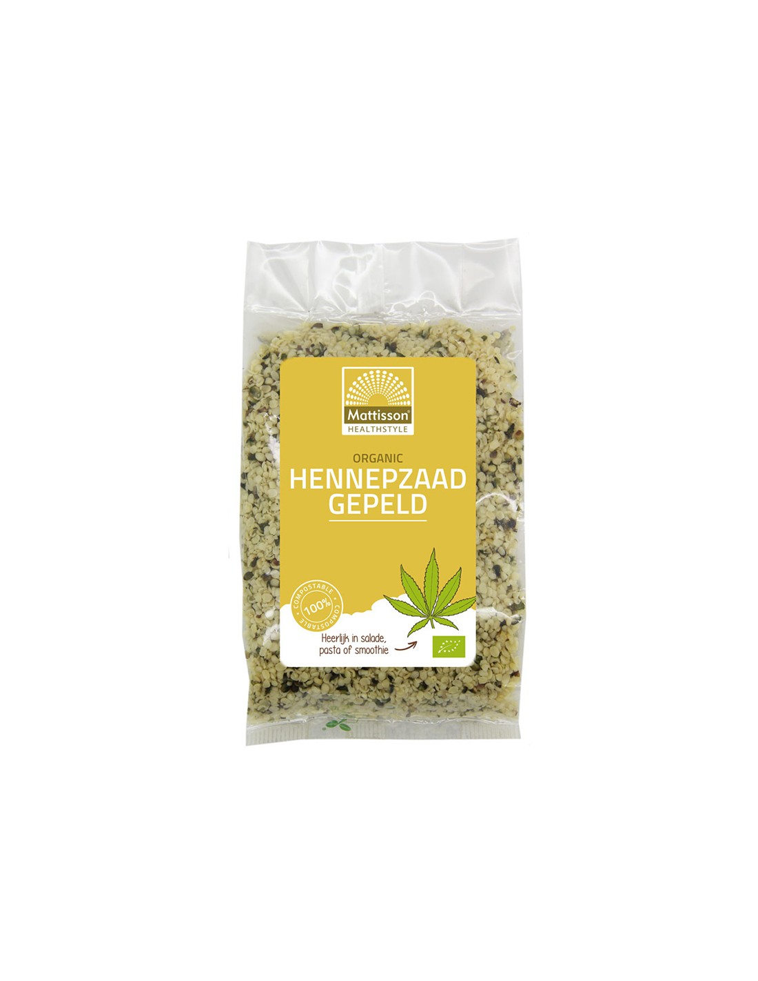 Sjeme konoplje (oguljeno) Organsko, 250 g <tc>Mattisson Healthstyle</tc>