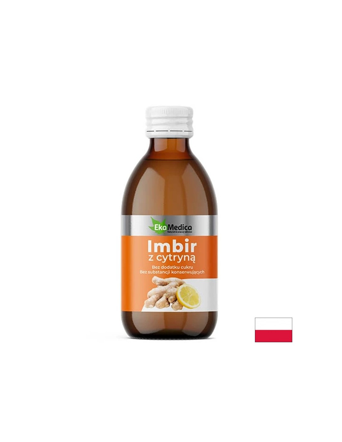 Sok od đumbira & sok od limuna - Dobra probava i snažan imunitet, 250 ml, 25 doza