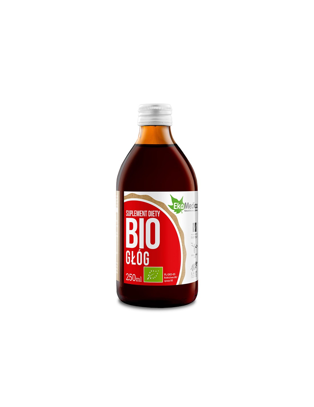 Srce i živčani sustav - Glog BIO, sirup 250 ml EkaMedica