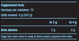 Beta Alanine prah - 0,300 kg