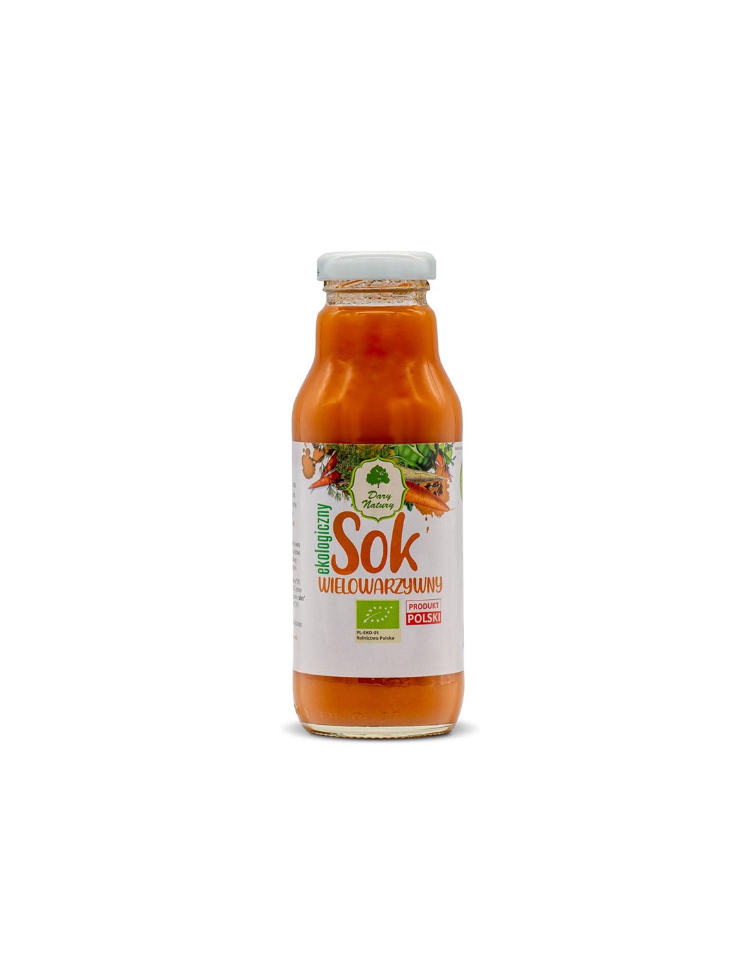 Prirodni sok od više vrsta povrća Bio, 270 ml <tc>Dary Natury</tc>