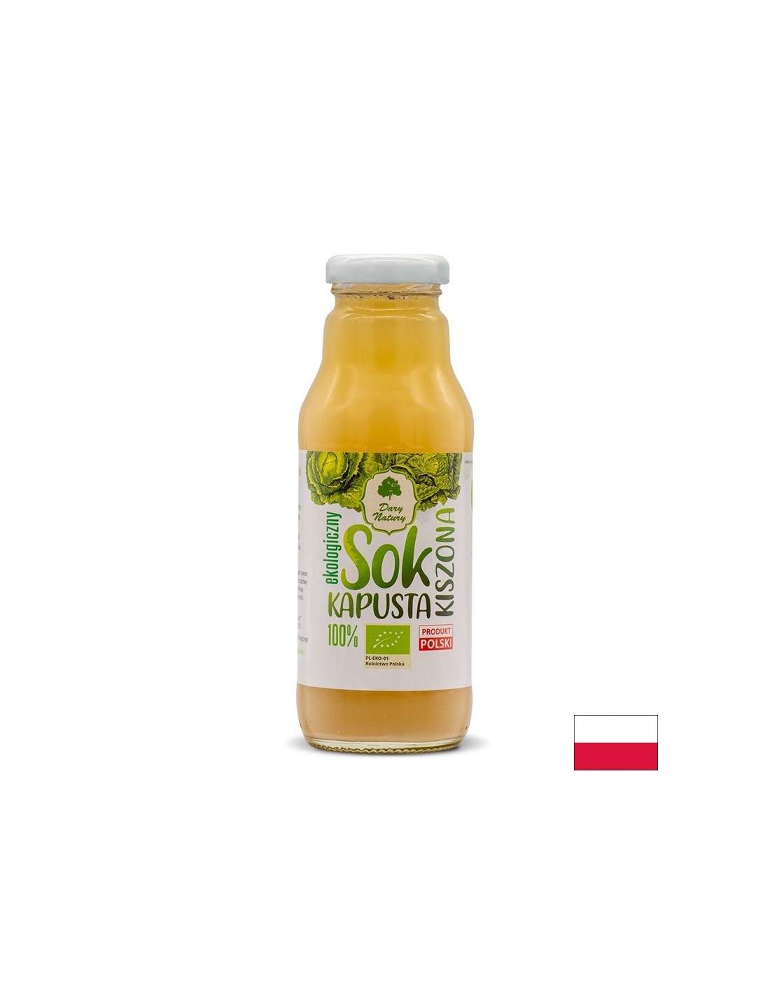Organski sok od kiselog kupusa, 270 ml <tc>Dary Natury</tc>