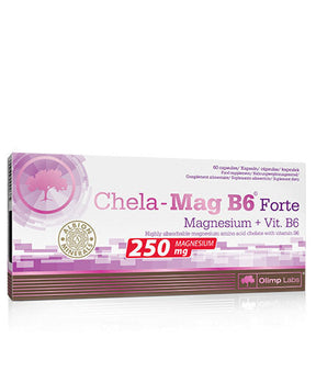 Chela-Mag B6 Forte 60 Caps. OLYMPUS - Nutra Best Europe