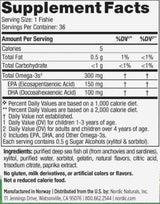 Nula šećera omega -3 ribe 300 mg - 36 kapsula za žvakanje