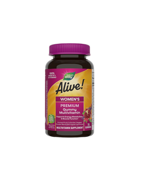 Alive! Women's Gummy Vitamins - 75 Chewable Tablets - Nutra Best Europe