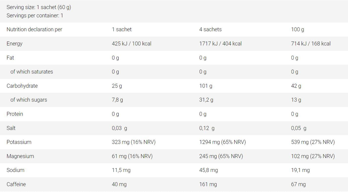 Vitarade | <tc>VITARGO</tc>® Tekuća energija - 60 grama