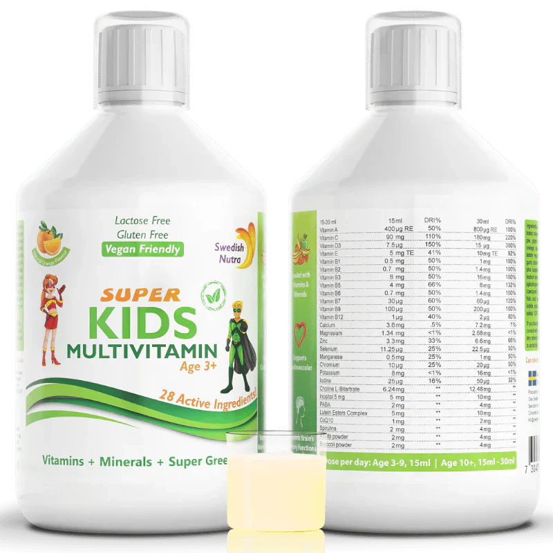 Super Kids dječji multivitamini (3-12 godina) - 500 ml
