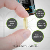 Vegan Omega 3 - 2000 mg /60 vegan gel kapsula/