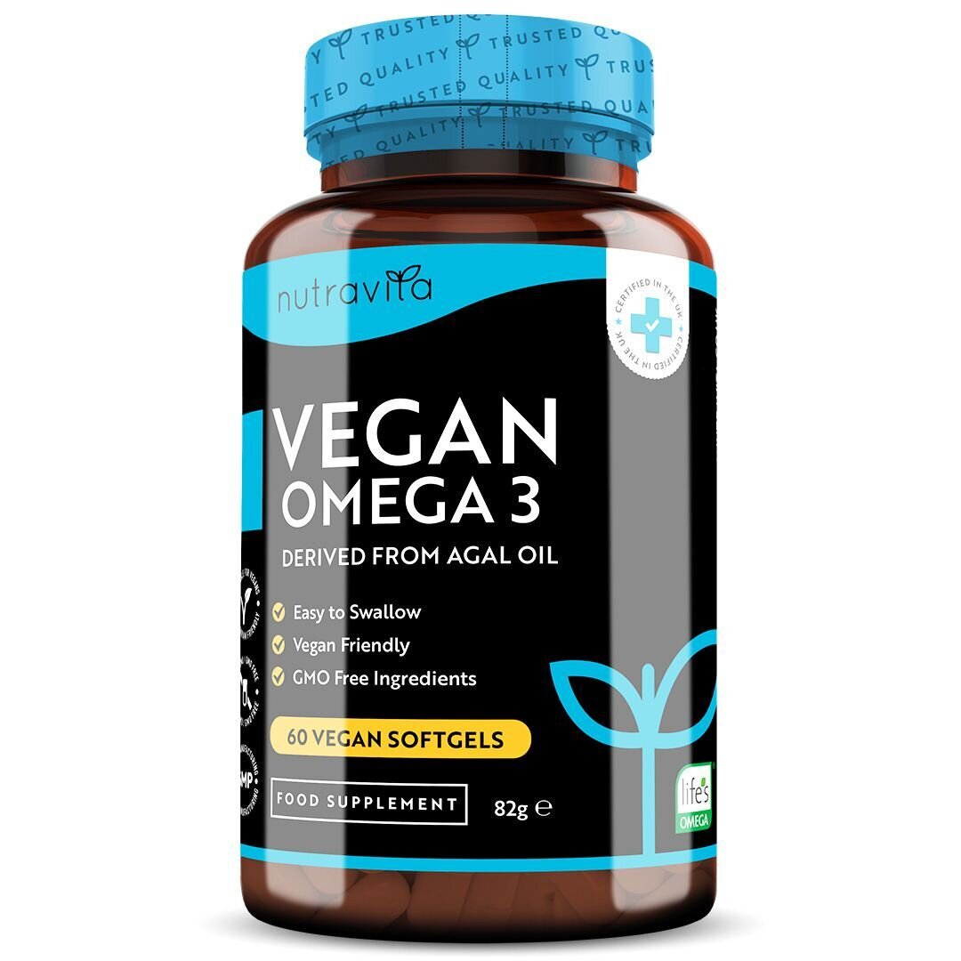 Vegan Omega 3 - 2000 mg /60 vegan gel kapsula/