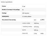 3-kreatin malat 1250 XtraCaps - 360 kapsula