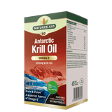 Omega 3 ulje iz antarktičkog krila (Antarctic Krill Oil Superba) 500mg 60 mekih kapsula NaturesAid
