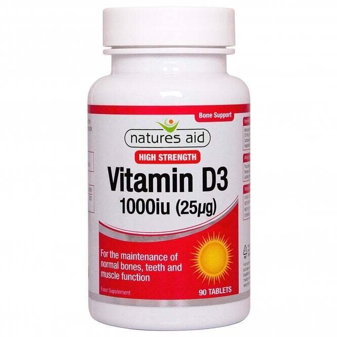 Vitamin D3 (Vitamin D3) 1000iu 90 tableta NaturesAid