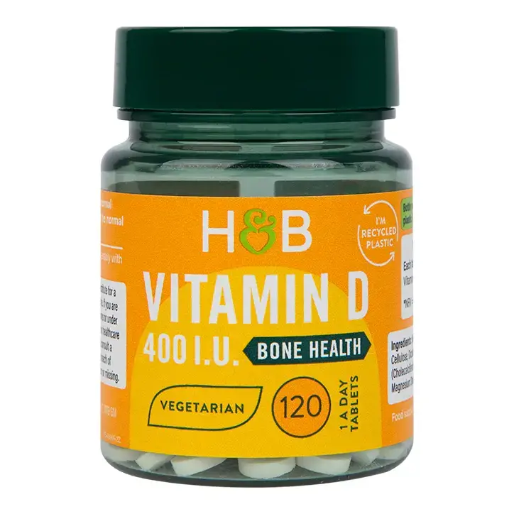 Vitamin D3 (Vitamin D3 400 IU) 10mcg 120 tableta HOLLAND & BARRETT