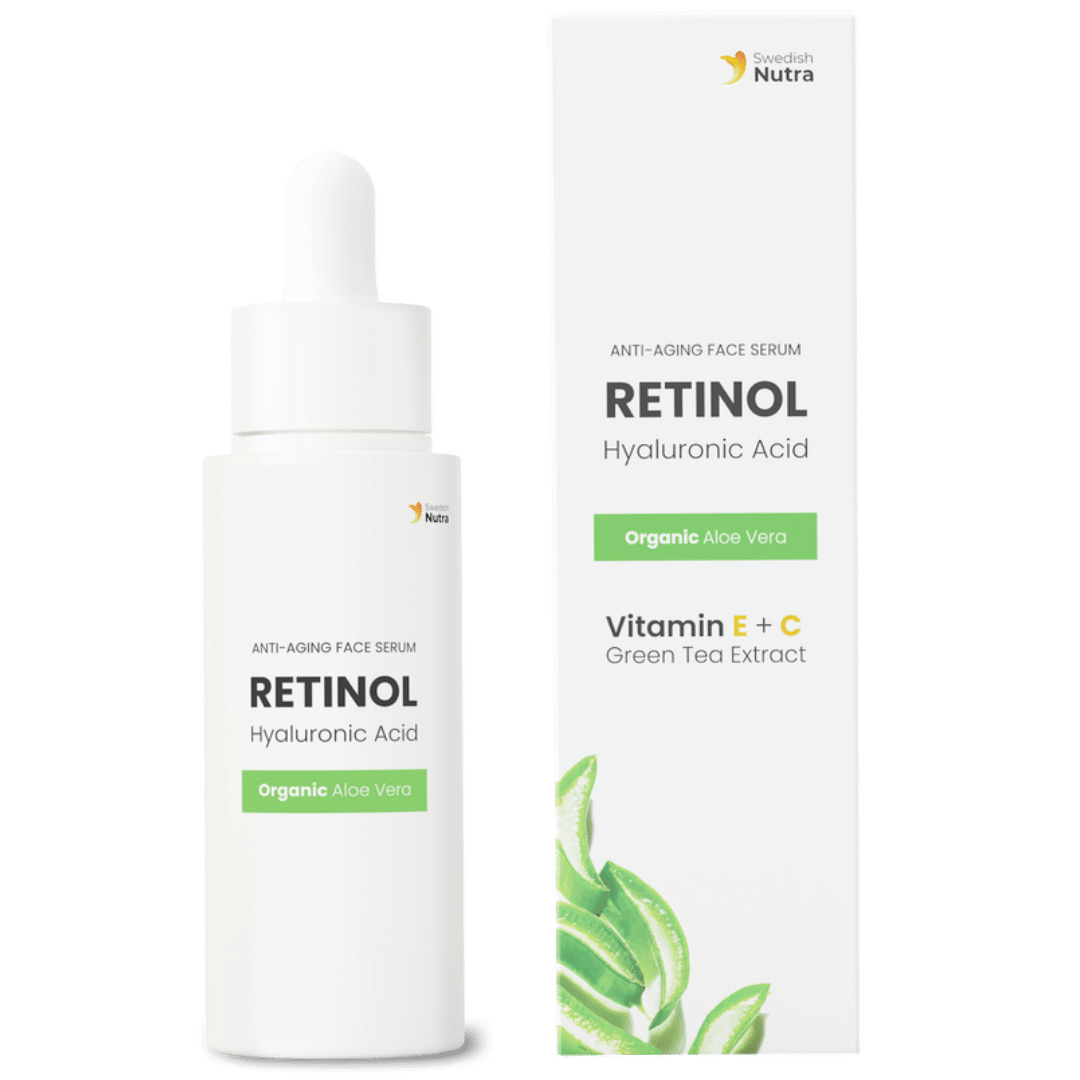 Serum za lice s retinolom, hijaluronom i kolagenom 30 ml <tc>Swedish Nutra</tc>