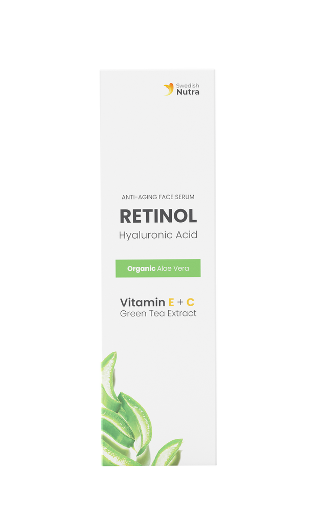 Serum za lice s retinolom, hijaluronom i kolagenom 30 ml <tc>Swedish Nutra</tc>