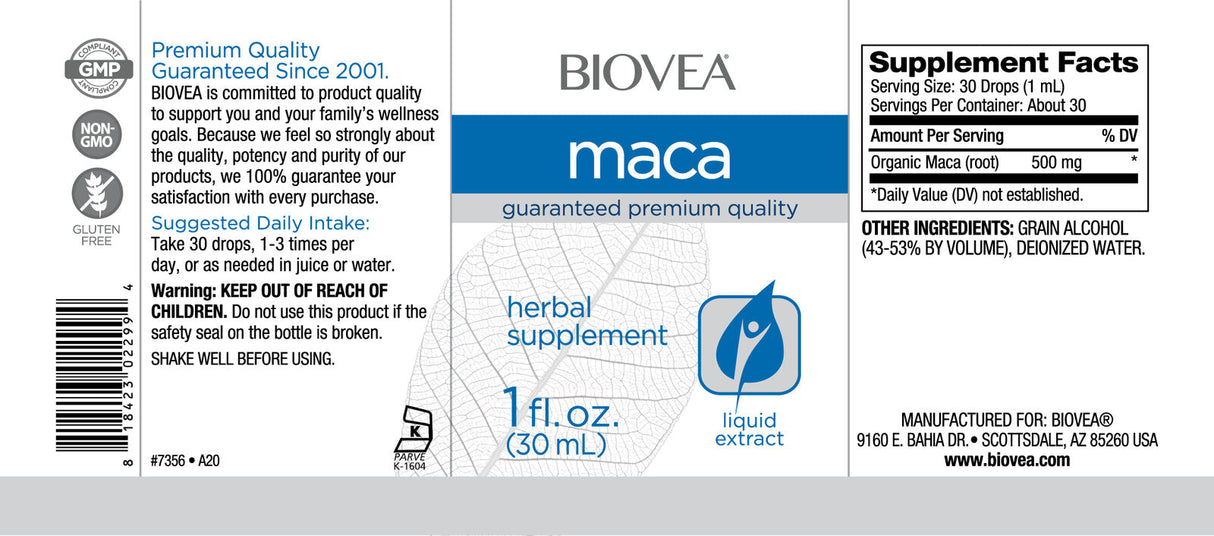 Maca Liquid Drops/30 ml