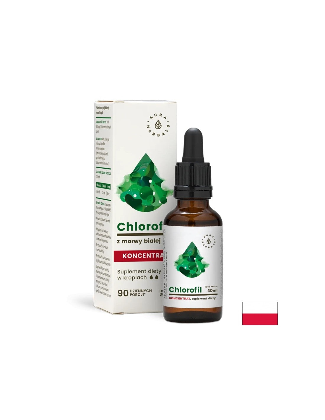 Detoksikacija - Klorofil, kapi od 30 ml <tc>Aura Herbals</tc>