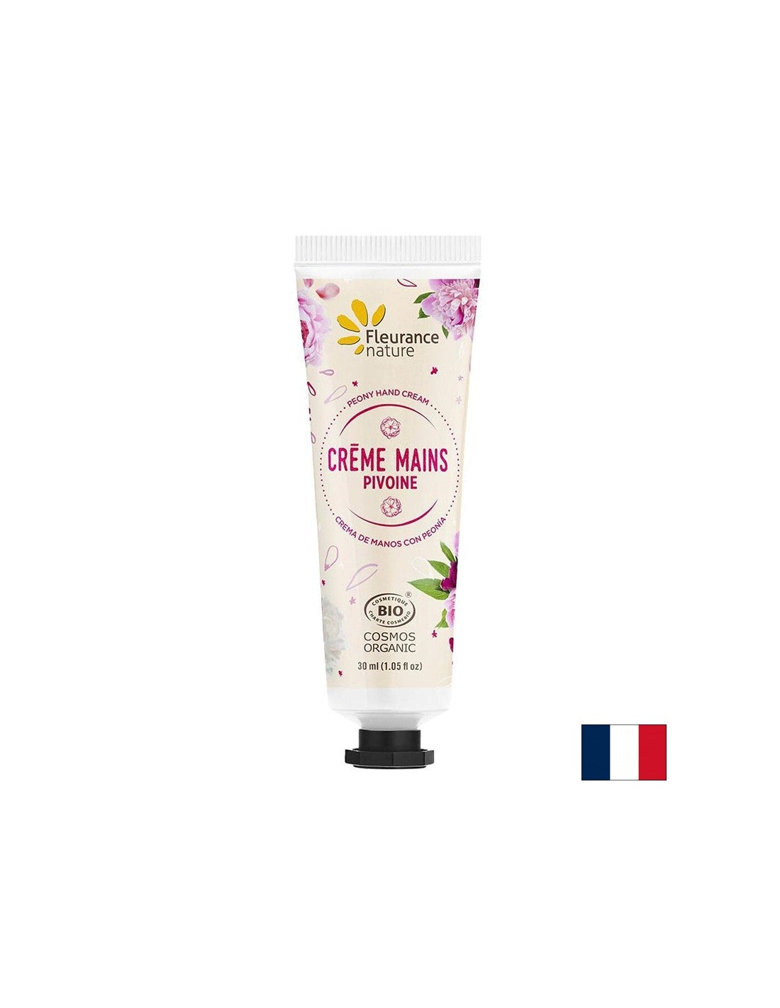 Krema za ruke s ekstraktom božura, shea maslacem i aloe verom, 30 ml Fleurance Nature