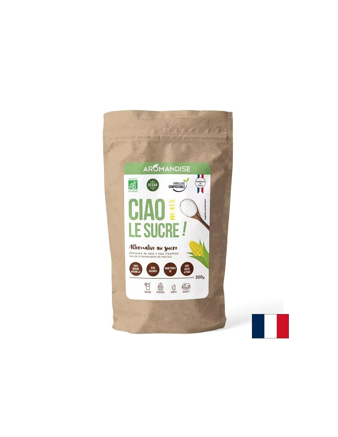 Eritritol (iz kukuruza), 300 g