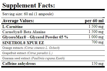 XFAT 2IN1 SHOT/60ML