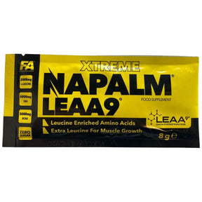 Xtreme Napalm LEAA 9 | Leucine Enriched Essential Amino Acids - 8 grams - Nutra Best Europe