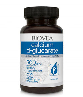 Calcium D-glucarate 500 mg / 60 Caps - Nutra Best Europe