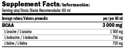 BCAA 3000 pucanj/60ml