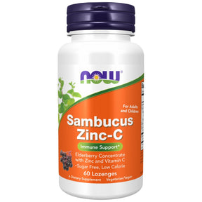 Sambucus Zinc-C | Immune Support - 60 Sublingual tablets - Nutra Best Europe