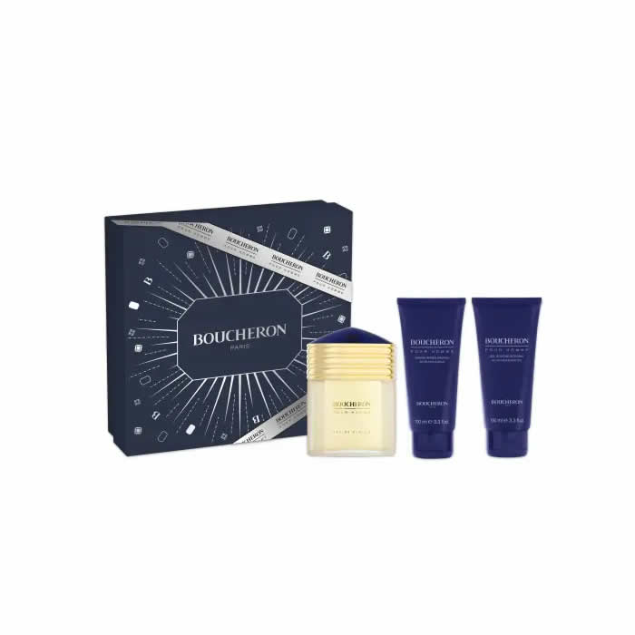 <tc>BOUCHERON</tc> Homme Eau De Parfum sprej od 100 ml, set od 3 komada