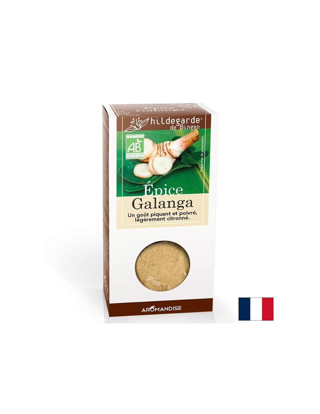 Galangal (korijen) – Azijski začin - Za začinjavanje jela od peradi i plodova mora, 35 g, prah