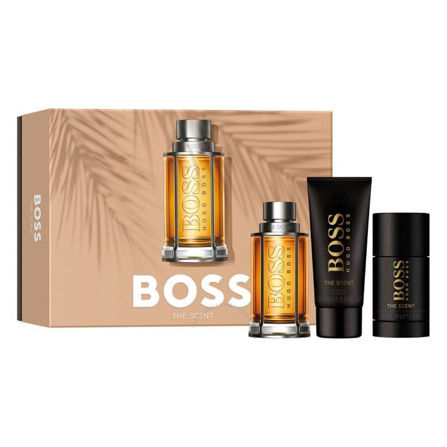 <tc>HUGO BOSS</tc> Mirisni set - toaletna voda 100 ml, gel za tuširanje 100 ml i dezodorans 75 ml