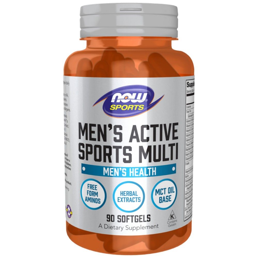Muški aktivni sportovi multi - 90 gel kapsula