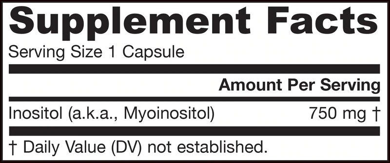 Inozitol 750 mg - 100 kapsula